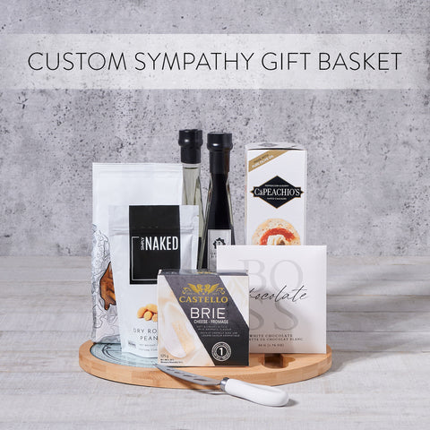 Custom Sympathy Gift Basket
