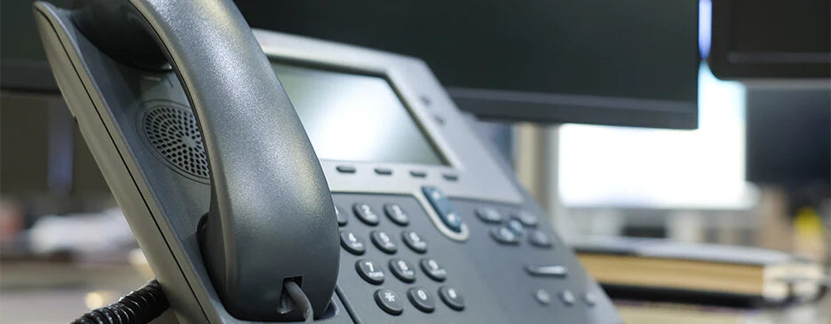 Image of a phone; call us with any questions or concerns.
