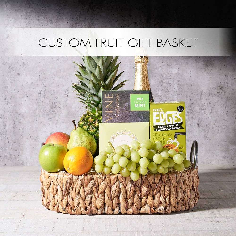 Custom Fruit Gift Baskets