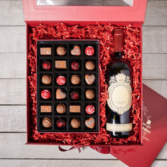 “L is for Love” Wine & Chocolate Gift Set