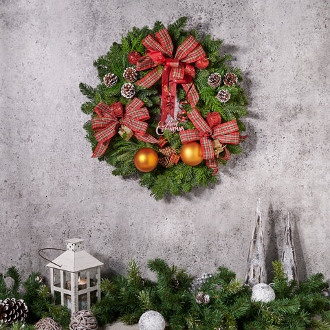 christmas wreath, holiday, wreath, holiday wreath delivery, delivery holiday wreath, christmas decoration canada, canada christmas decoration, toronto