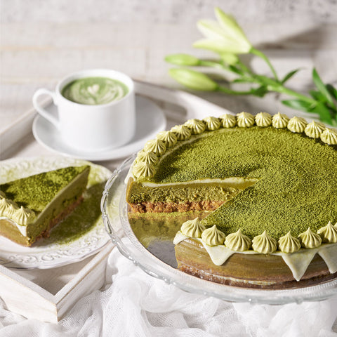 Large Matcha Cheesecake, Cheesecakes, Baked Goods, Gourmet Cheesecakes, Canada Delivery