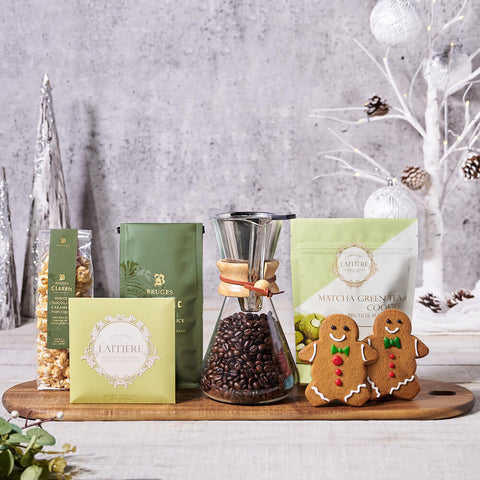 Warm Happy Holidays Gift Basket, christmas gift basket, christmas gift, christmas, holiday gift basket, holiday gift, holiday