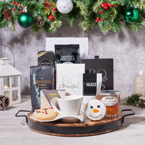 Winter Wonderland Gift Board, christmas gift, christmas, holiday gift, holiday, gourmet gift, gourmet, cookie gift, cookie