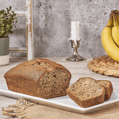 Banana Loaf, loaf gift, loaf, baked goods gift, baked goods, dessert gift, dessert