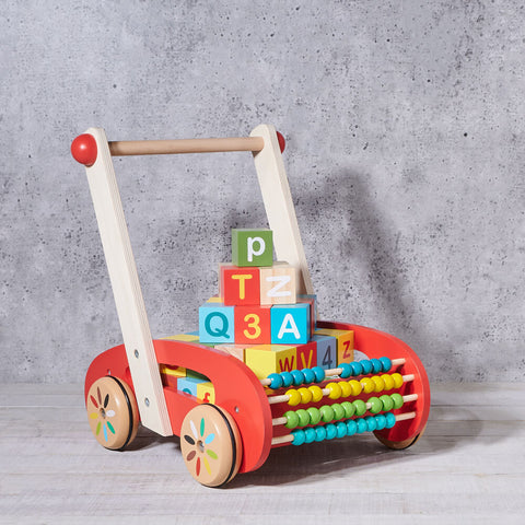 Birbaby ABC Walker, baby gift, baby, baby toy gift, baby toy, wooden toy gift, wooden toy