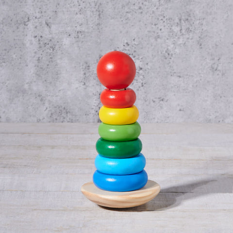Birbaby Rainbow Stacker Toy, baby gift, baby, baby toy gift, wooden toy, wooden toy gift