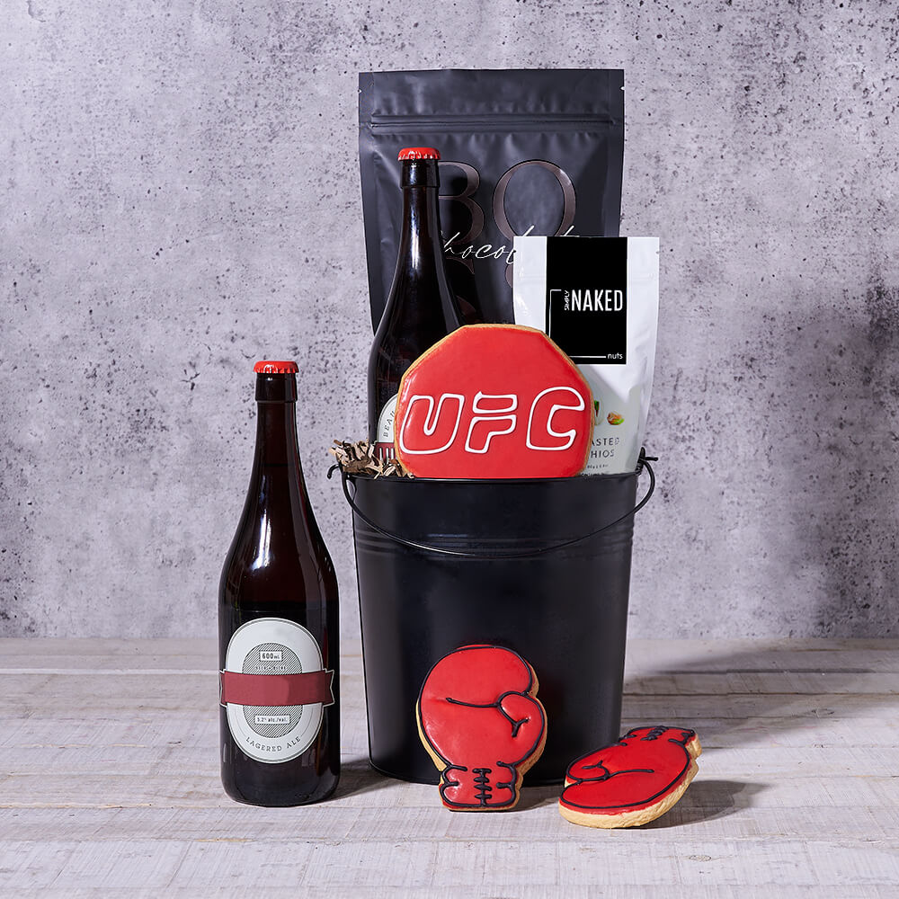The Ultimate Fight Night Beer & Snack Gift Set, beer gift, beer, gourmet gift, gourmet, sports gift, sports