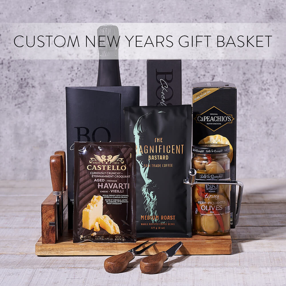Custom New Year Gift Baskets
