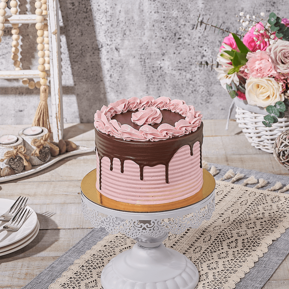 Chocolate Raspberry Cake, cake gift, cake, chocolate cake gift, chocolate cake