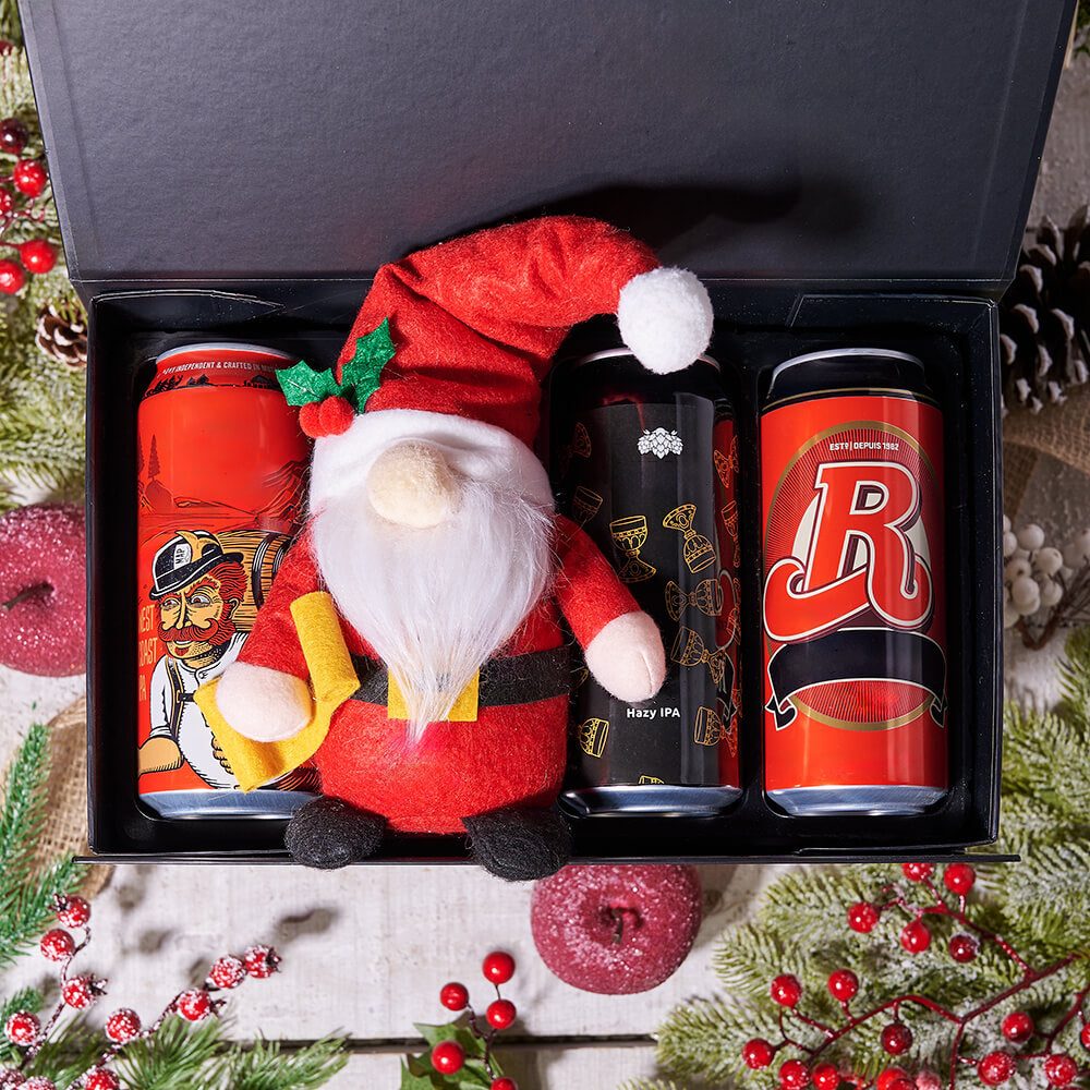 Santa's Jingle Beer Gift Box, christmas gift, christmas, holiday gift, holiday, beer gift, beer