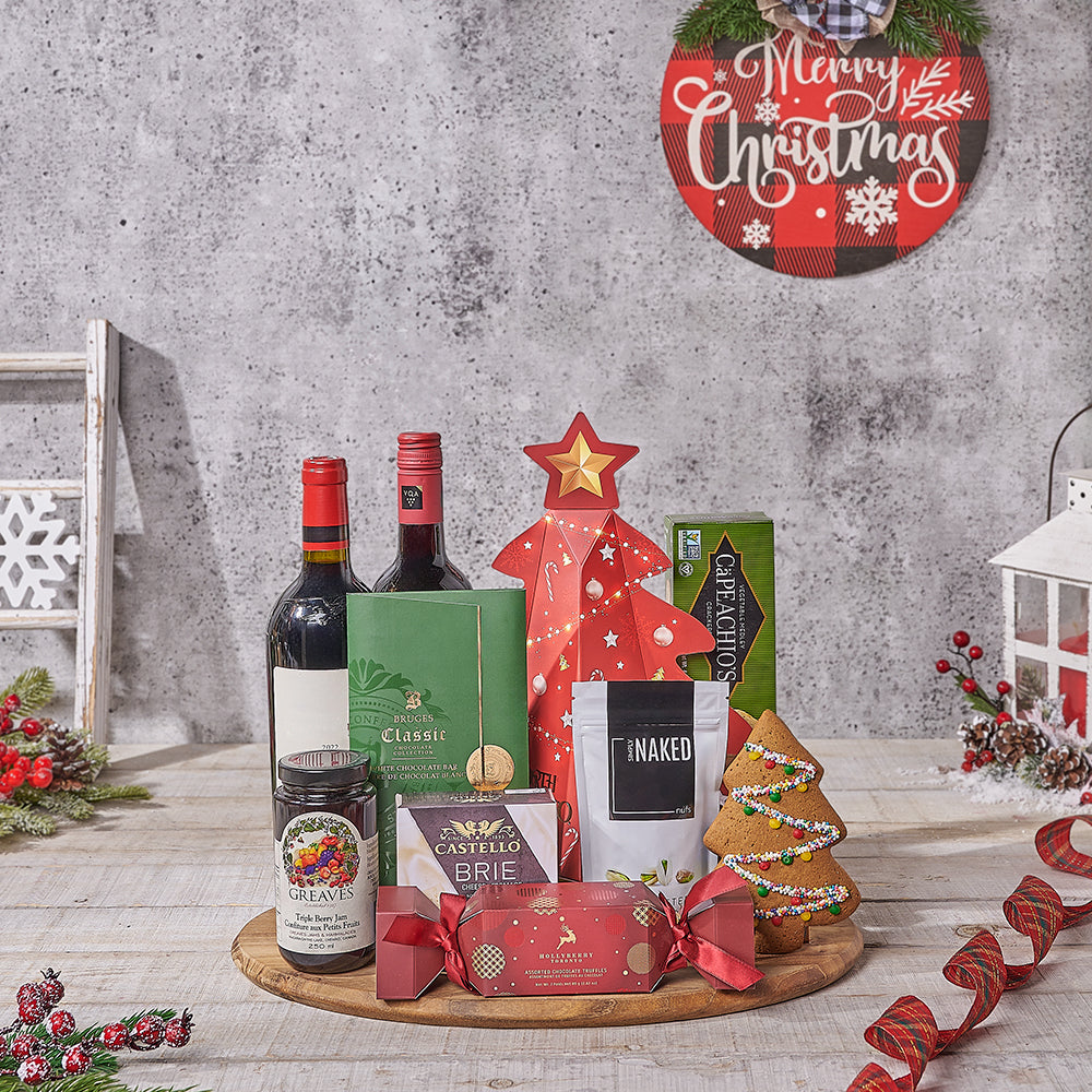 Christmas Wine &amp; Holiday Pairings, wine gift, wine, cheese gift, cheese, christmas gift, christmas, chocolate gift, chocolate, Canada delivery