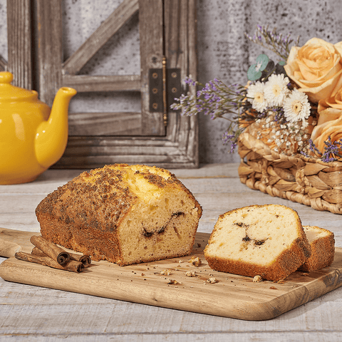 Cinnamon Swirl Bread Loaf, baked goods gift, baked goods, gourmet gift, gourmet, loaf gift, loaf