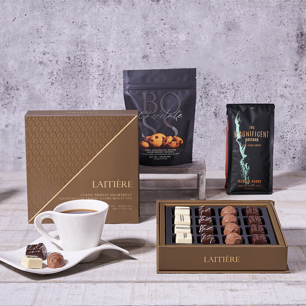 The Coffee Companion Chocolate Collection, coffee gift, coffee, chocolate gift, chocolate, gourmet gift, gourmet
