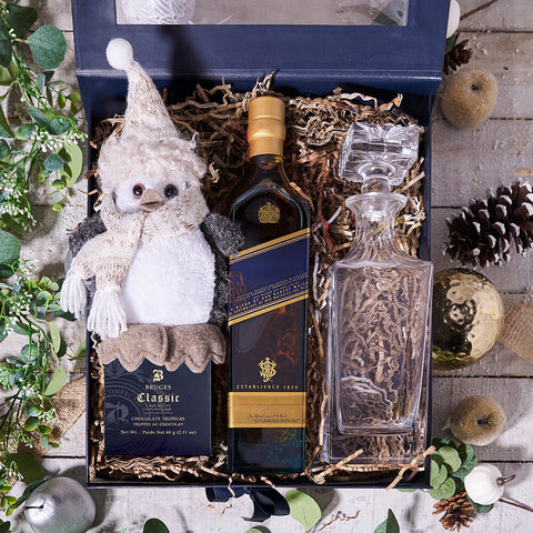 Deluxe Christmas Liquor Box, christmas gift, christmas, holiday gift, holiday, liquor gift, liquor, gourmet gift, gourmet