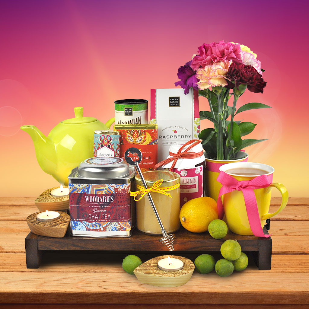 In-house gift basket preparation and quality control