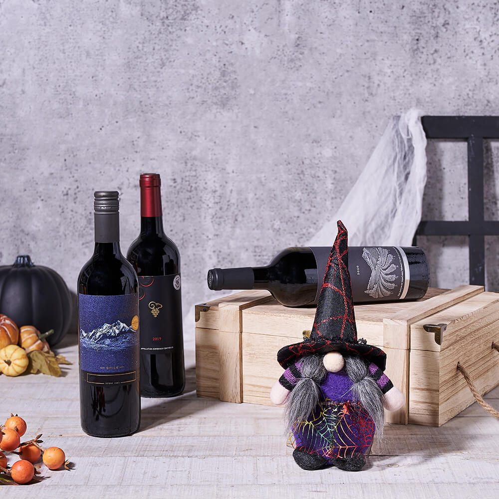 “Drink Up Witches” Wine Gift Set, wine gift, wine, halloween  gift, halloween, fall gift, fall
