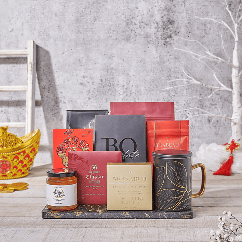 Good Fortune Chocolate Gift, chinese new year gift, chinese new year, lunar new year gift, lunar new year, Canada delivery