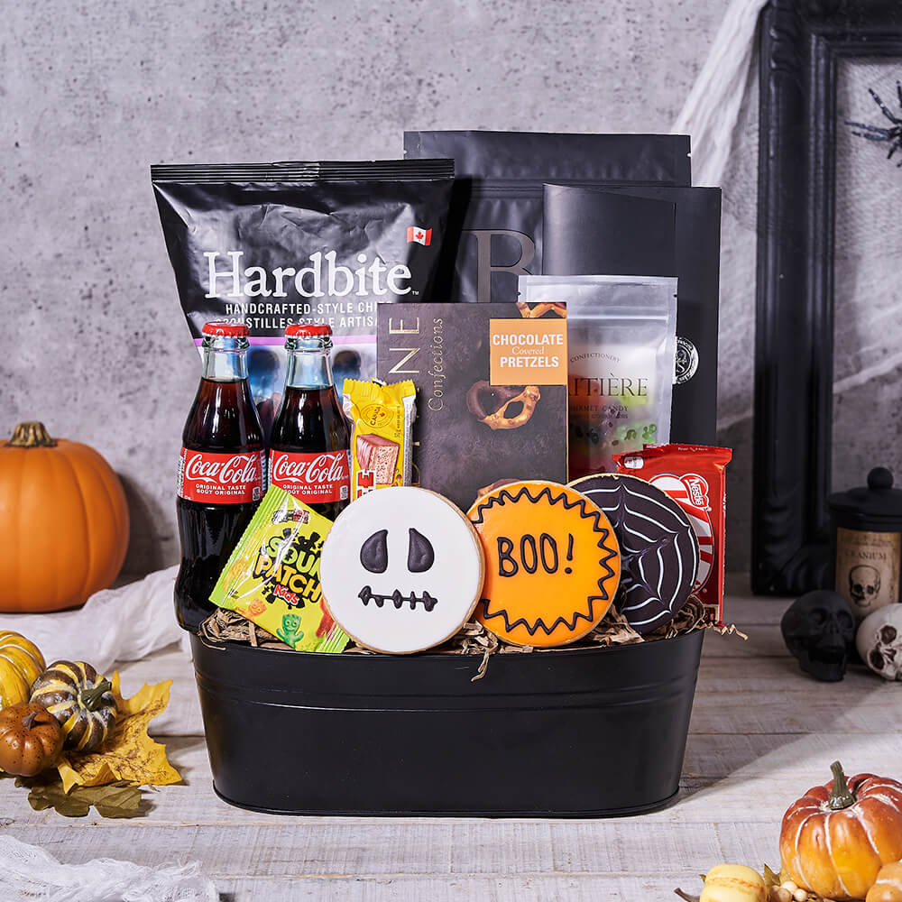 Gourmet Trick or Treat Gift Set, candy gift, candy, gourmet gift, gourmet, halloween gift, halloween, holiday gift, holiday