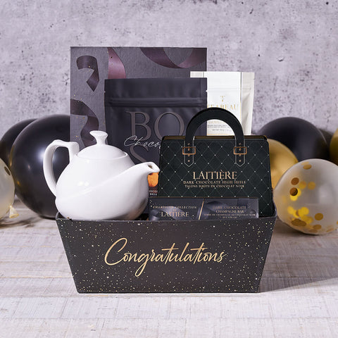 Graduate Tea Celebration Gift Set, graduation gift, graduation, tea gift, tea, gourmet gift, gourmet, chocolate gift, chocolate