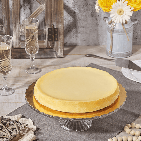 Large New York Style Plain Cheesecake, cake gift, cake, cheesecake gift, cheesecake, dessert gift, dessert