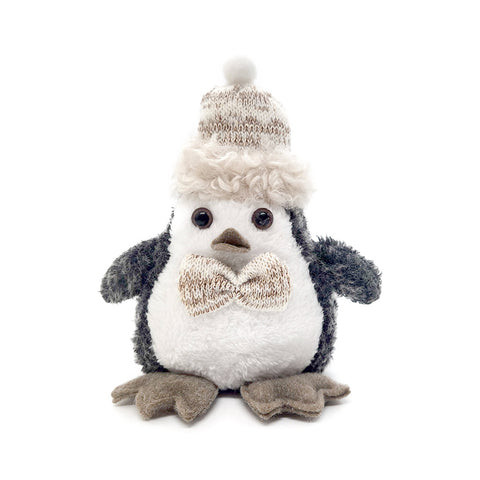 Mini Holiday Penguin, plush toy, plush, plush toy gift, plush gift, holiday decoration gift, holiday decoration