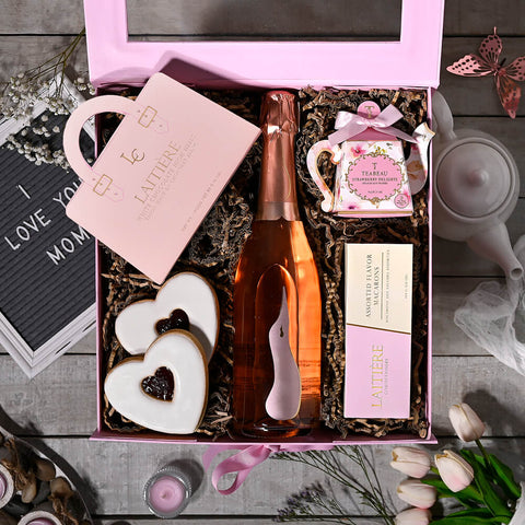 Mother’s Day Bubbly Gift Box, mothers day gift, mothers day, gourmet gift, gourmet, sparkling wine gift, sparkling wine, champagne gift, champagne