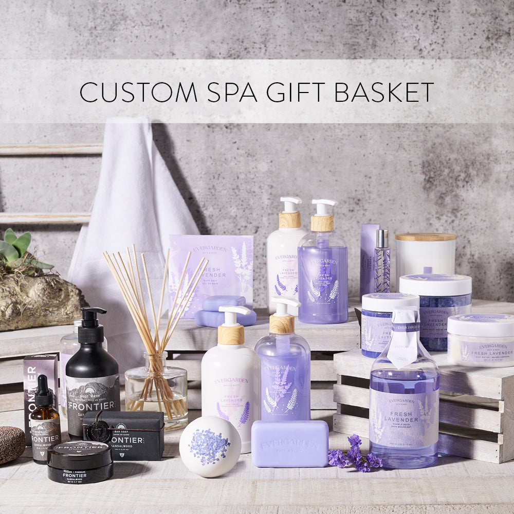 Custom Spa Gift Basket