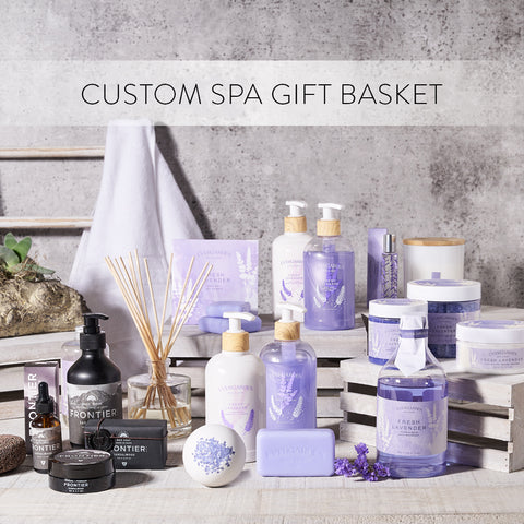 Custom Spa Gift Basket