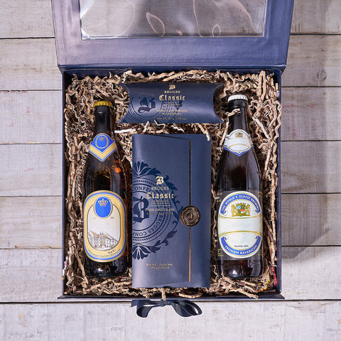 Specialty Beer & Chocolate Box, beer gift, beer, gourmet gift, gourmet