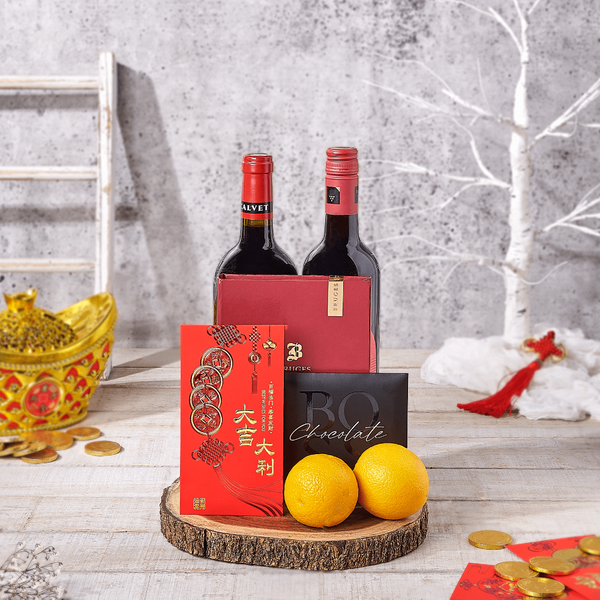 The Gift Of Prosperity, wine gift wine, chinese new year gift, chinese new year, lunar new year gift, lunar new year, Canada delivery