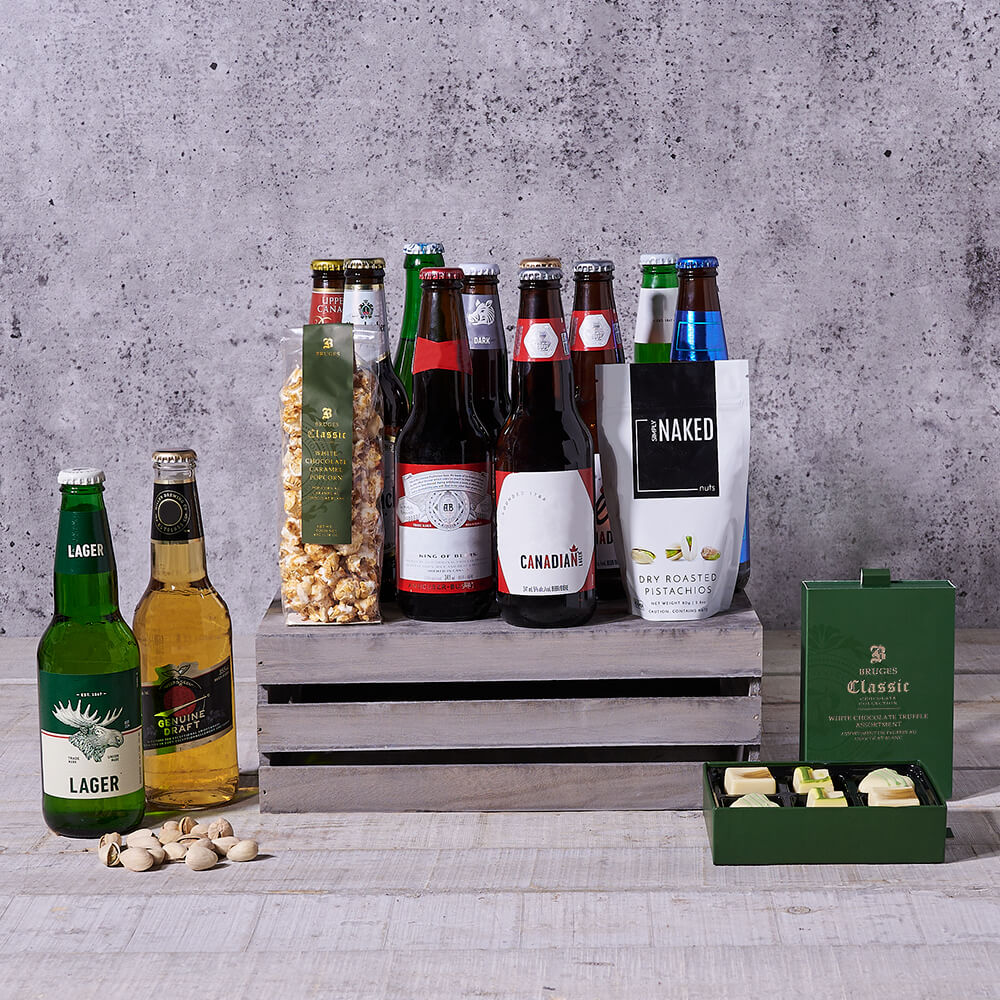 Hops by the Dozen Beer Crate, beer gift, beer, gourmet gift, gourmet