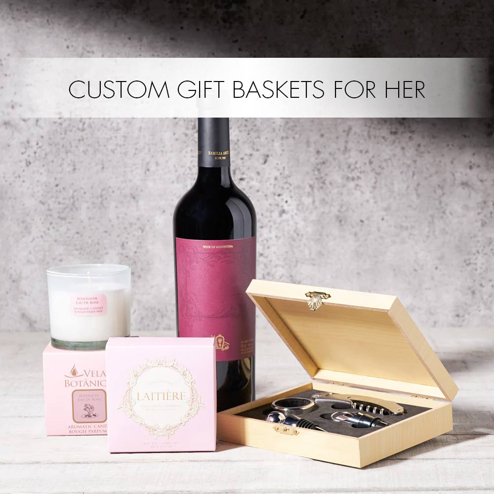 Custom Gift Baskets for Her