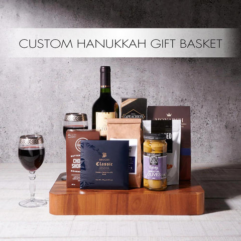 Custom Hanukkah Gift Basket