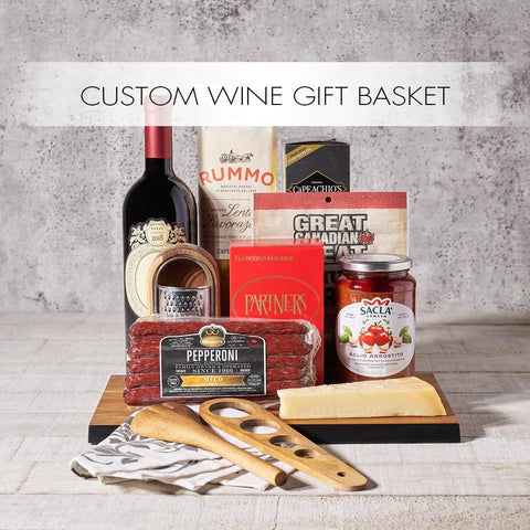 Custom Wine Gift Baskets