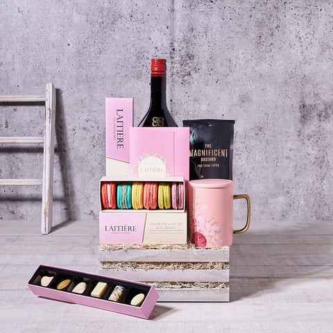 Mother’s Day Liquor & Coffee Crate, mother's day gift, liquor gift, coffee, gourmet gift