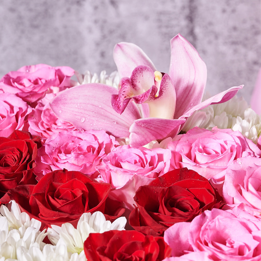 Mother’s Day ‘M’ for Mom Floral Arrangement, mother's day gifts, floral gifts, mother's day flowers