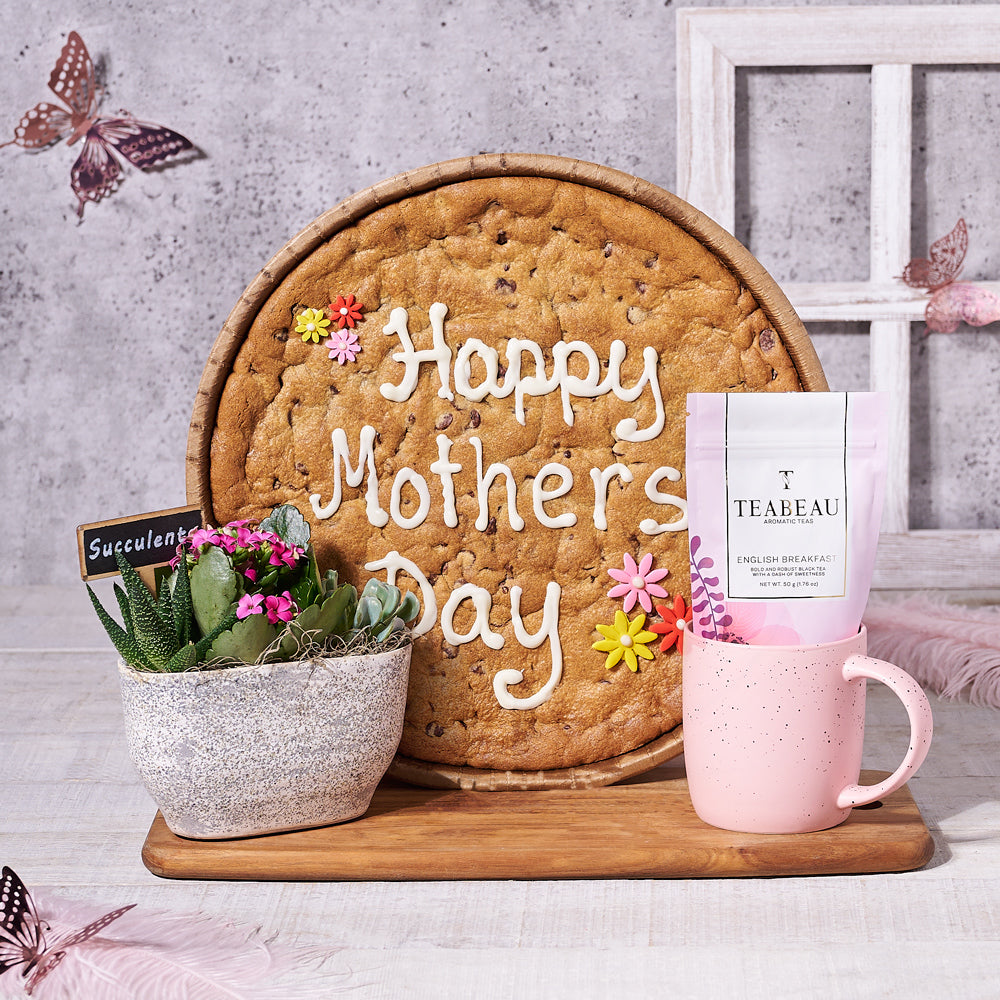 Mother’s Day Potted Plant & Cookie Gift Set