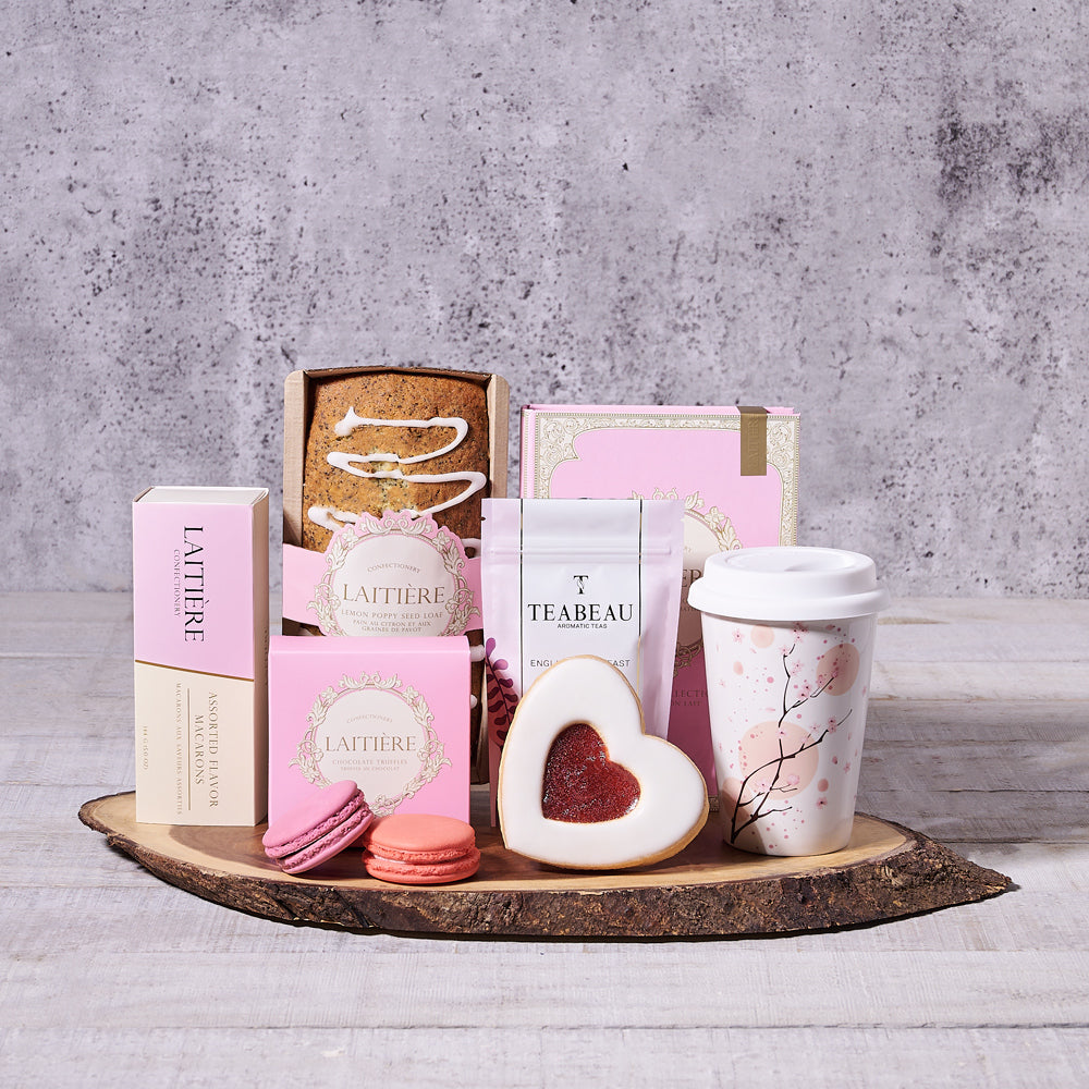 Tea Time & Treats Gift Basket, gourmet gift baskets, gift baskets, Mother's Day gift baskets
