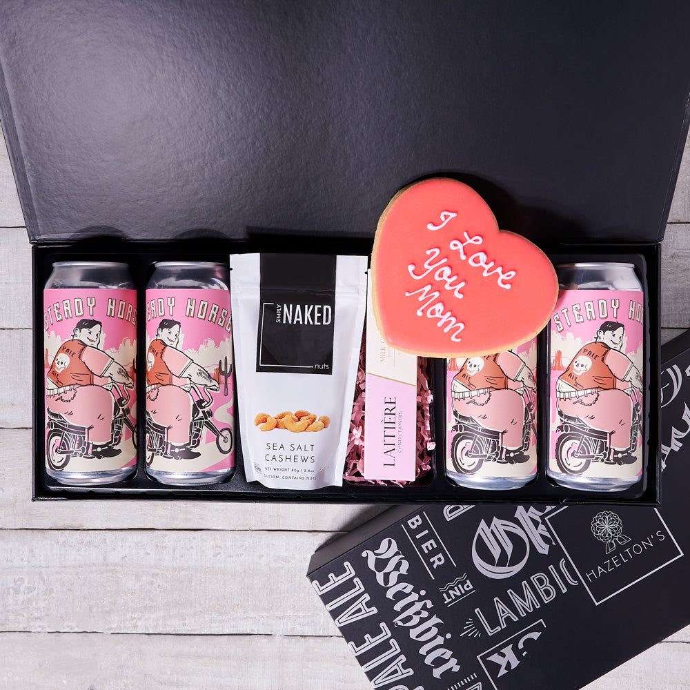World's Best Mom Beer Basket, gourmet gift, craft beer gift, craft beer, mother's day, mother's day gift