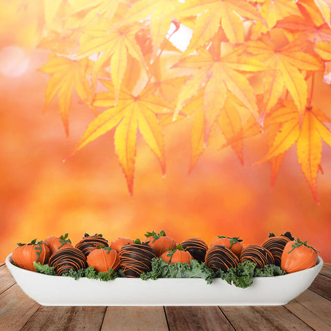 Thanksgiving Chocolate Dipped Strawberries Platter, Thanksgiving Snacks, Thanksgiving  gift baskets