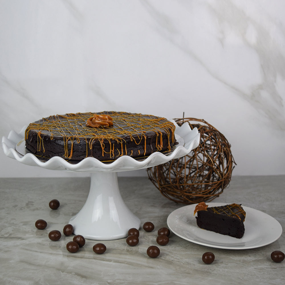 Large Flourless Chocolate Cake, Gluten Free Gourmet Cake Gift Delivery USA & Canada
