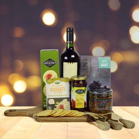 Purim & Wine Gift Basket