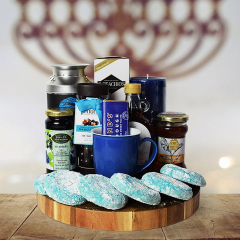 Kosher Treats & Coffee Hanukkah Gift Basket