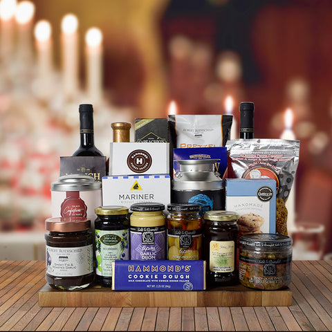 Kosher Grand Feast Wine Gift Basket, wine gift baskets, gourmet gift baskets