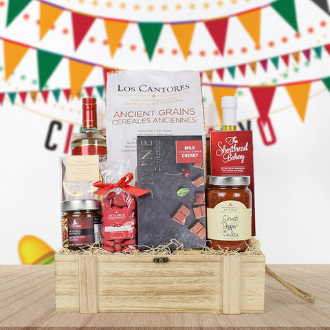 Sweet & Spicy Liquor Gift Basket