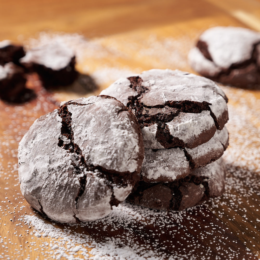 Chocolate Crinkle Cookie - 4"/12PK, Valentine's Day gifts, cookie gifts