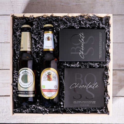 Crisp Beer & Chocolate Gift Box , beer gifts, chocolate gifts, truffles