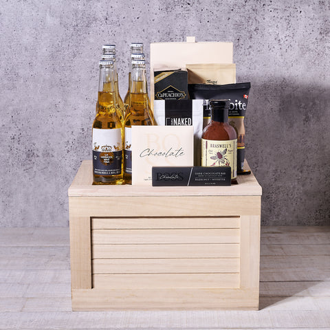 Corona Beer & Snacks Gift Basket, beer gift baskets, gourmet gift baskets, chocolate gift baskets