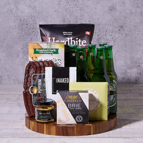 Heineken Beer Gift Basket, beer gift baskets, gourmet gift baskets